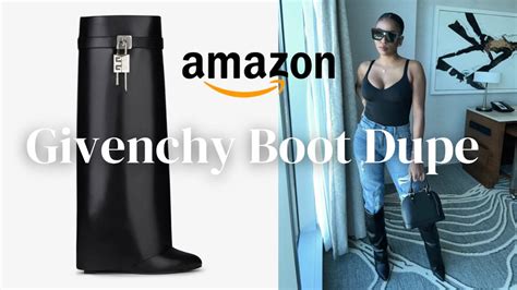 dupe givenchy boots|givenchy shark boots look alike.